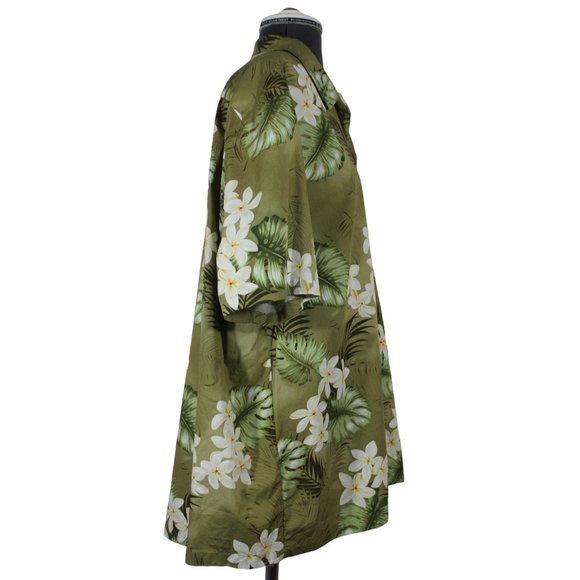 Vintage RJC floral tropical Hawaiian‎ short sleeve button front shirt L - Picture 4 of 13